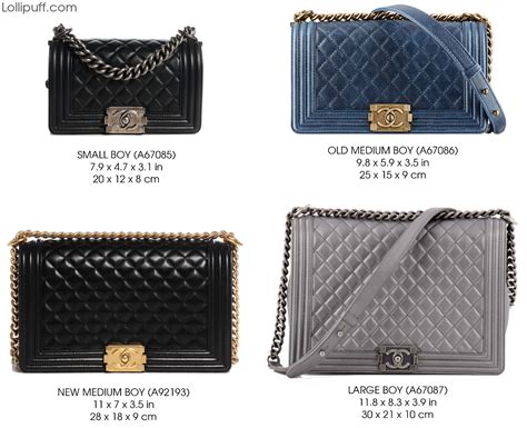 chanel boy vs classic pantip|chanel bag size chart.